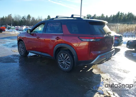 2024 Nissan Pathfinder Sl 4Wd z USA, uszkodzony, nr VIN 5N1DR3CD0RC203260